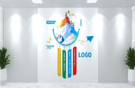 永胜公司企业形象墙的工艺材料有哪些？